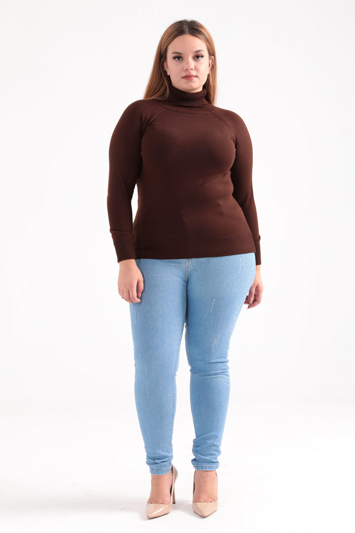MPL Woman Plus Size Fisherman Sweater 4125 - Lelystad