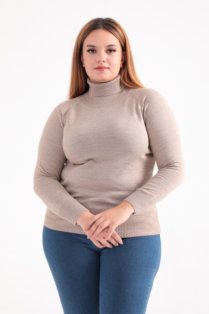 MPL Woman Plus Size Fisherman Sweater 4125 - Tecomán