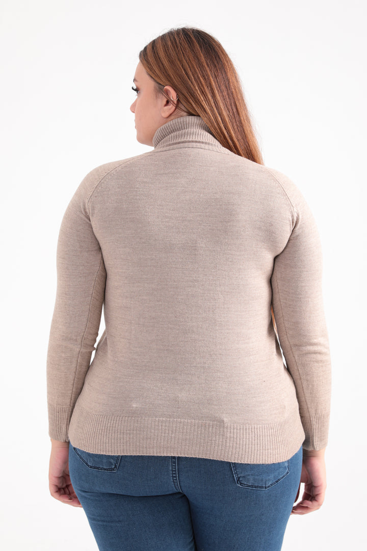 MPL Woman Plus Size Fisherman Sweater 4125 - Tecomán