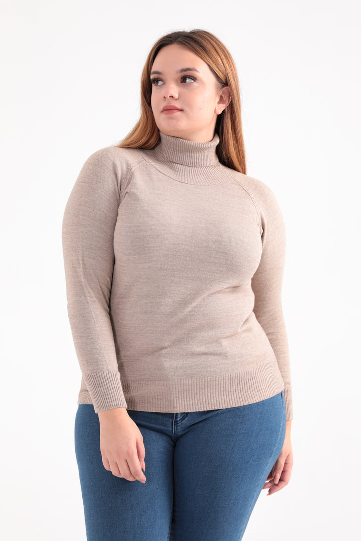 MPL Woman Plus Size Fisherman Sweater 4125 - Tecomán