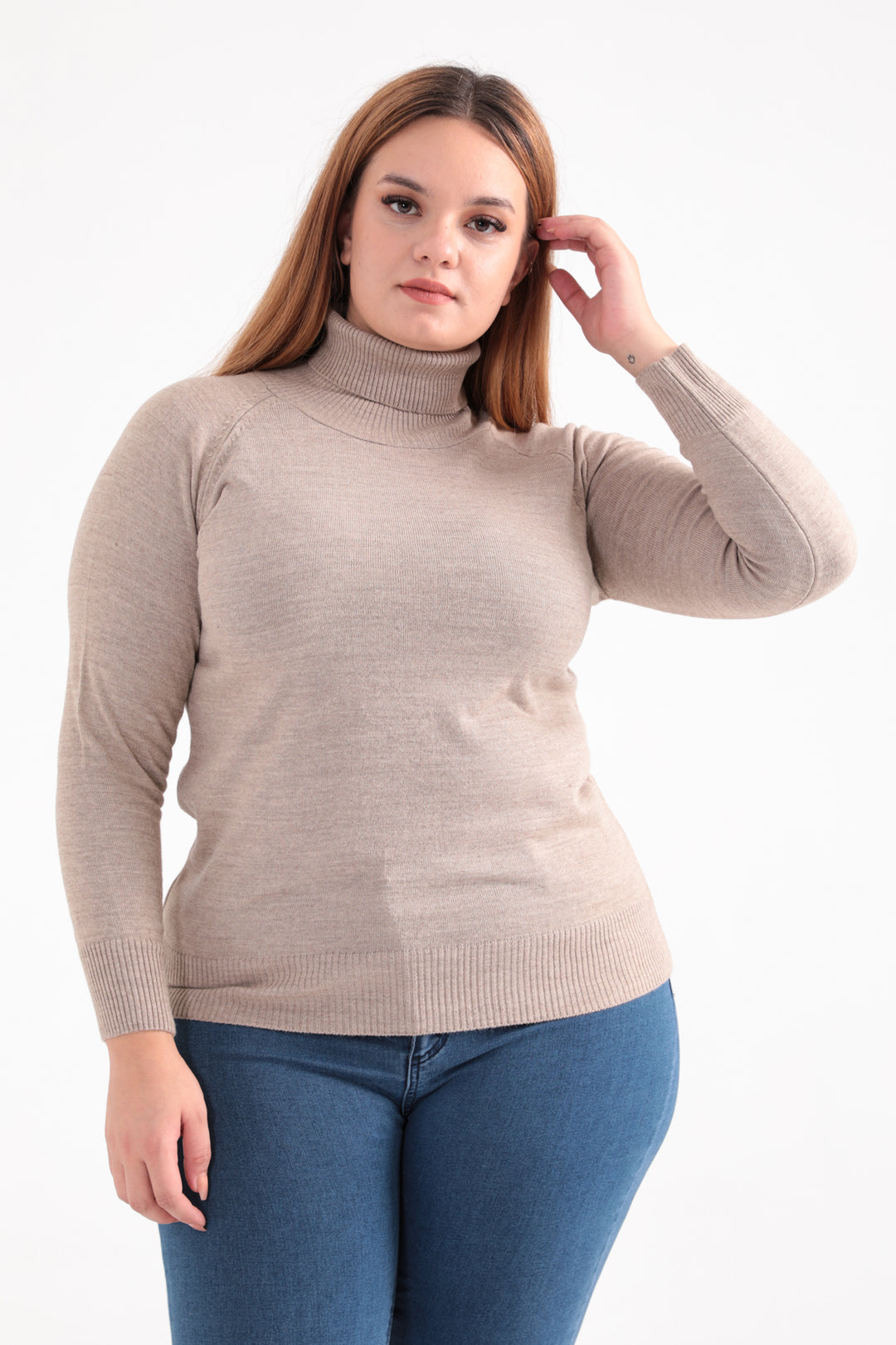 MPL Woman Plus Size Fisherman Sweater 4125 - Tecomán