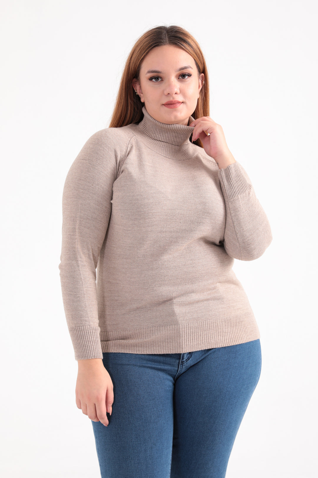 MPL Woman Plus Size Fisherman Sweater 4125 - Tecomán