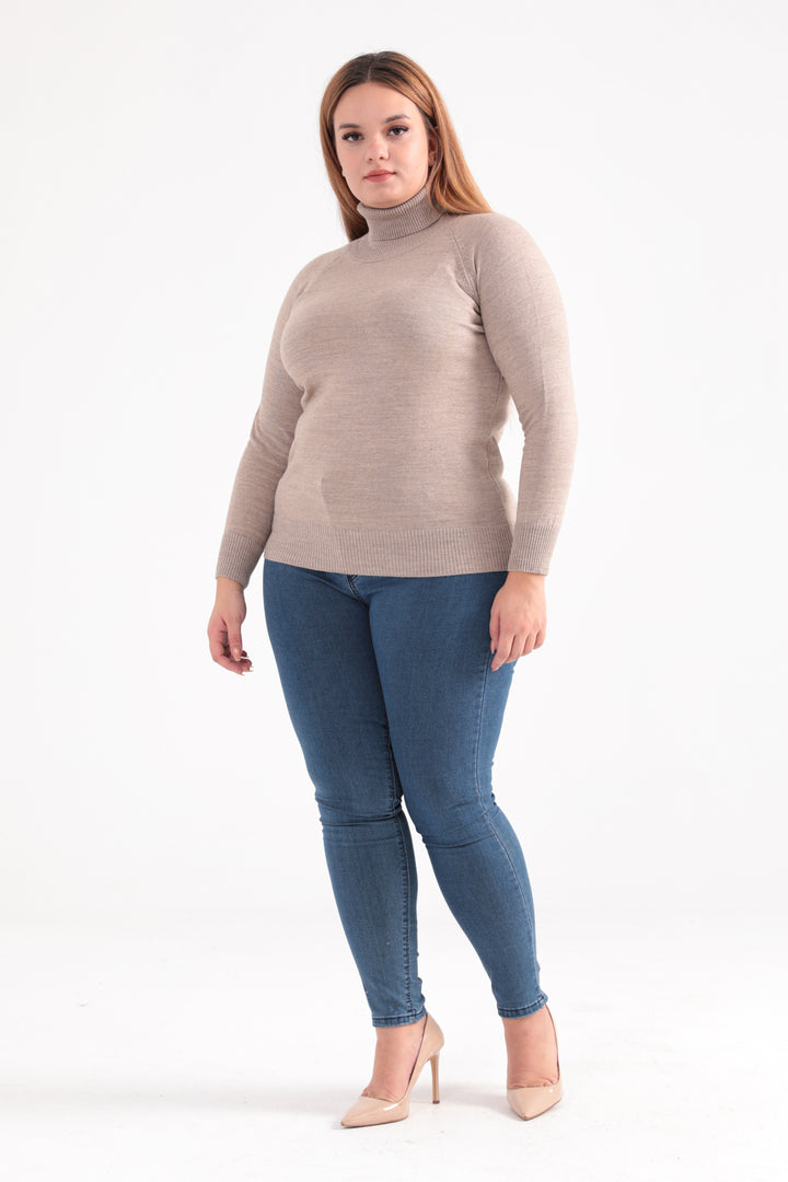 MPL Woman Plus Size Fisherman Sweater 4125 - Tecomán