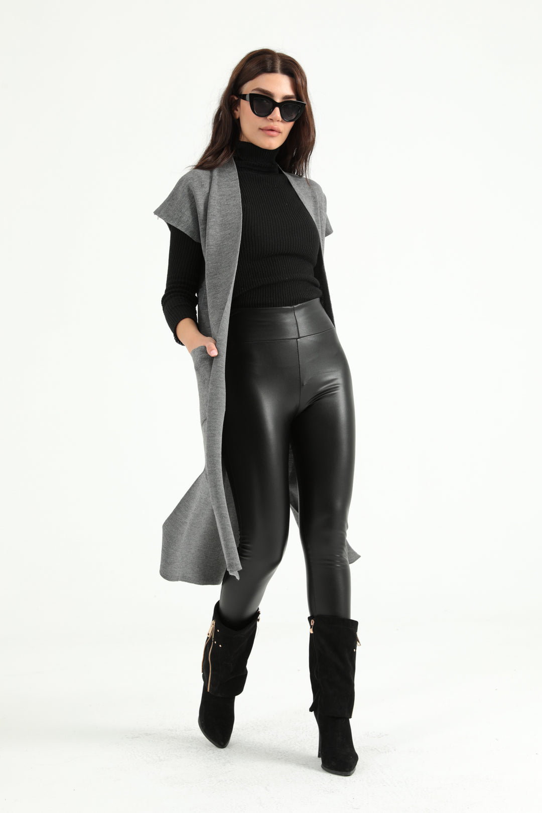 MPL Woman Long Pocketed Vest 12779 - Castro Valley