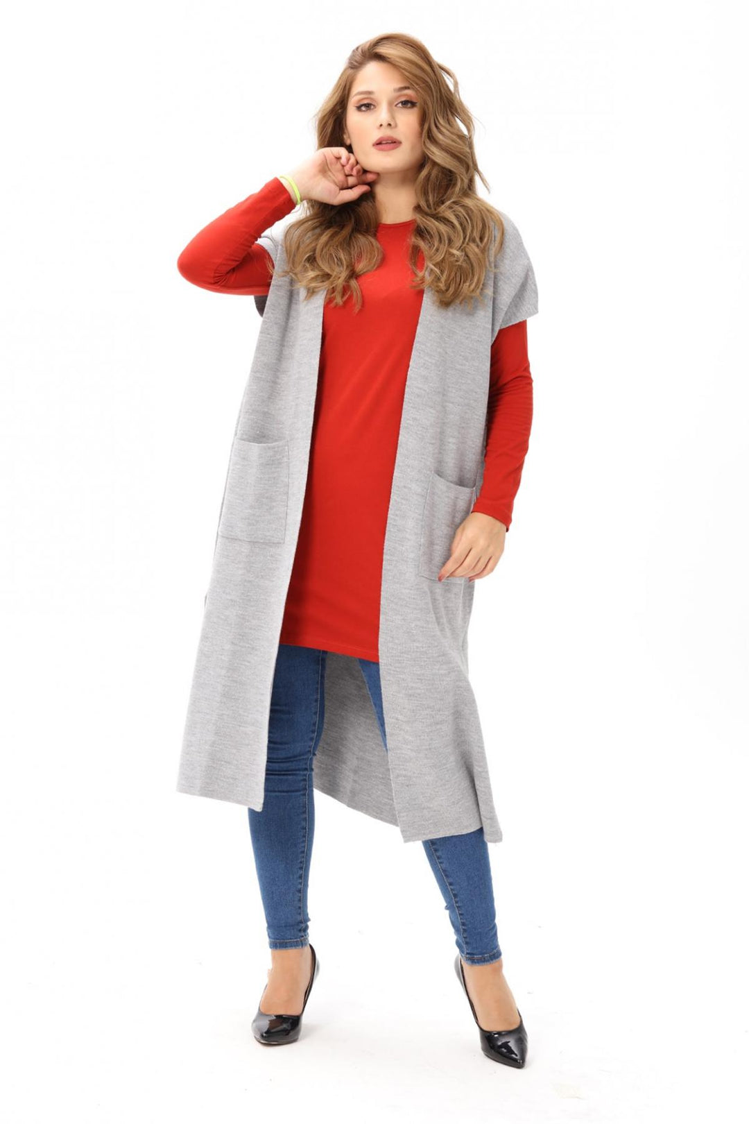 MPL Woman Long Pocketed Vest 12779 - Velbert