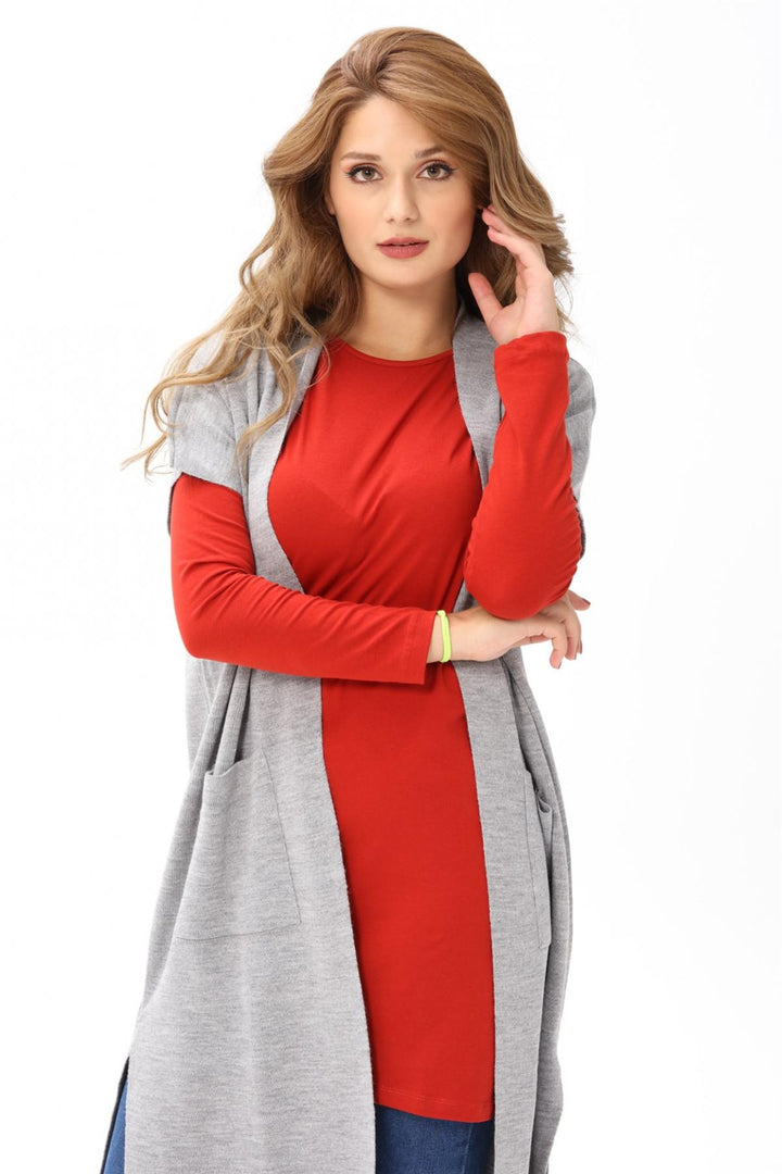 MPL Woman Long Pocketed Vest 12779 - Velbert