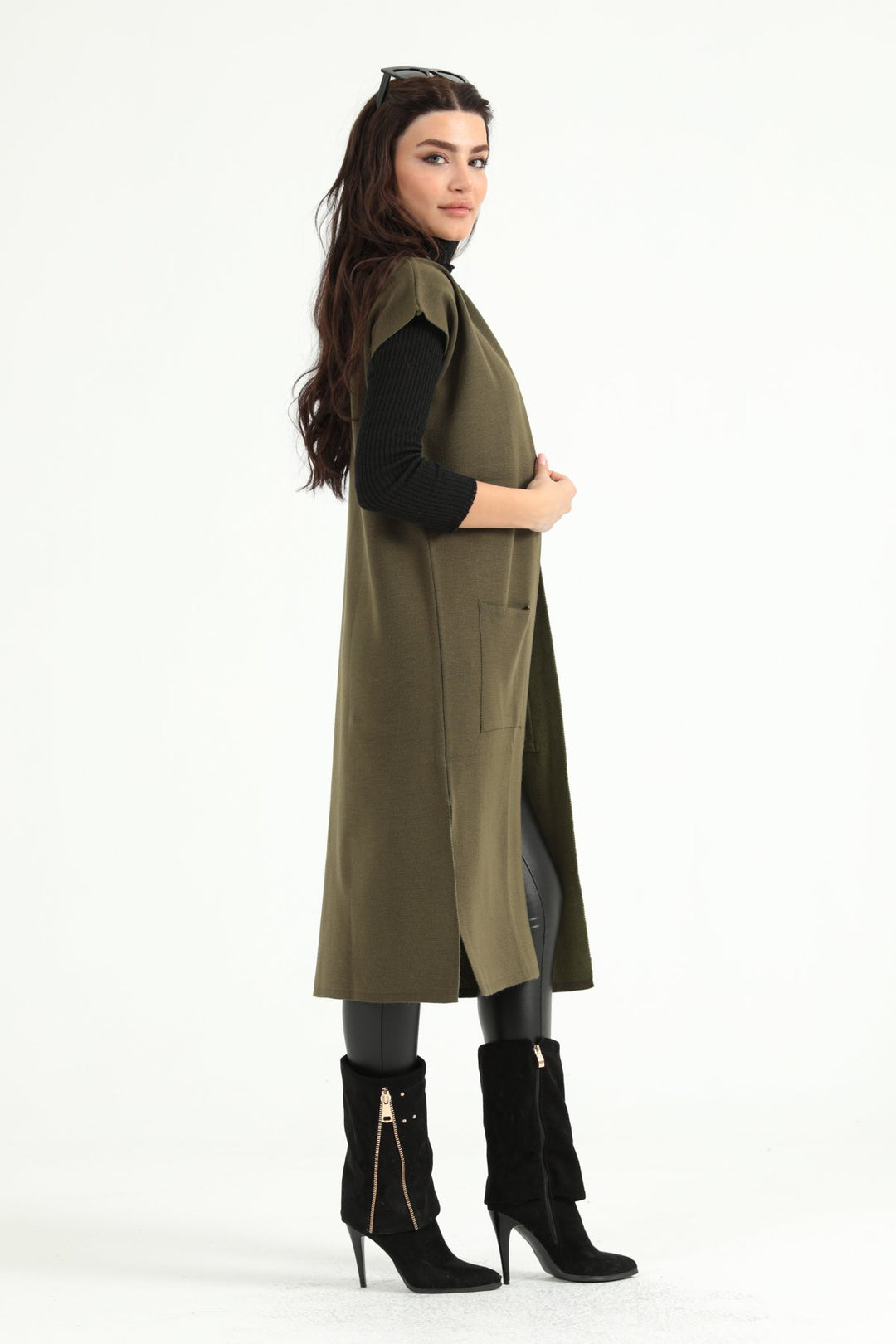 MPL Woman Long Pocket Vest 12779 - Graham