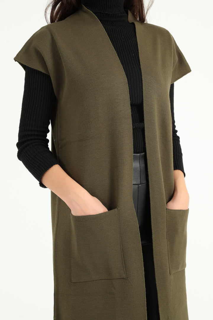 MPL Woman Long Pocket Vest 12779 - Victoria