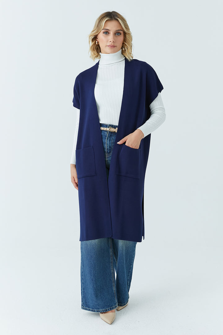 MPL Woman Long Pocketed Vest 12779 - Apatzingan de la Constitucion