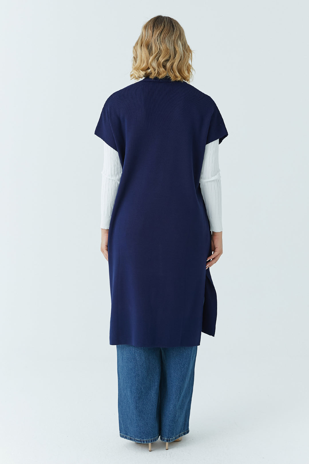 MPL Woman Long Pocketed Vest 12779 - Apatzingan de la Constitucion