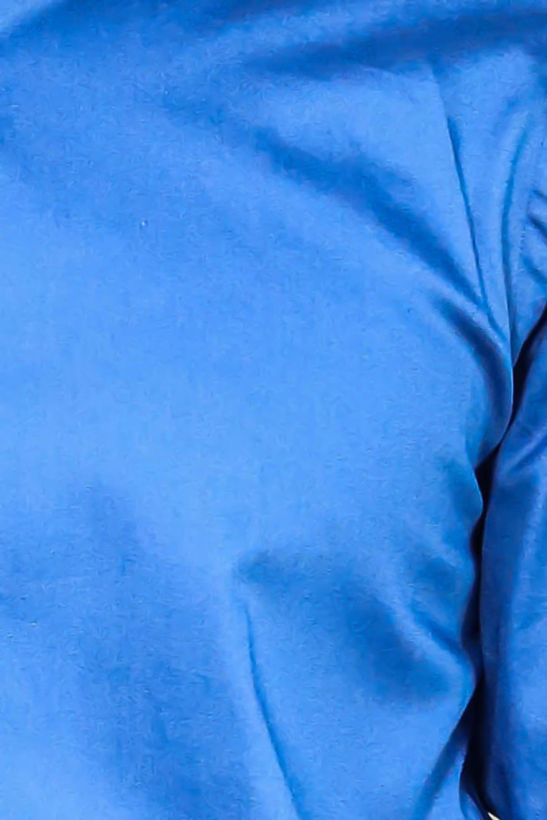 WSS Cotton Satin Slim Fit Blue Men Shirt  - Lewiston