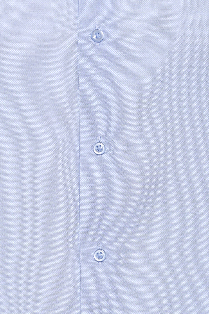 WSS Light Blue Patterned Long Sleeve Shirt  - Elmhurst