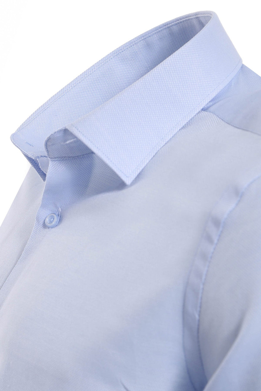 WSS Light Blue Patterned Long Sleeve Shirt  - Elmhurst