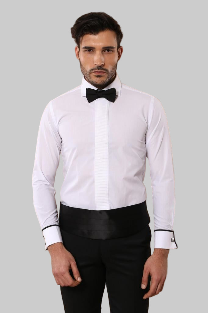 WSS White Tuxedo Shirt  - Glyfáda