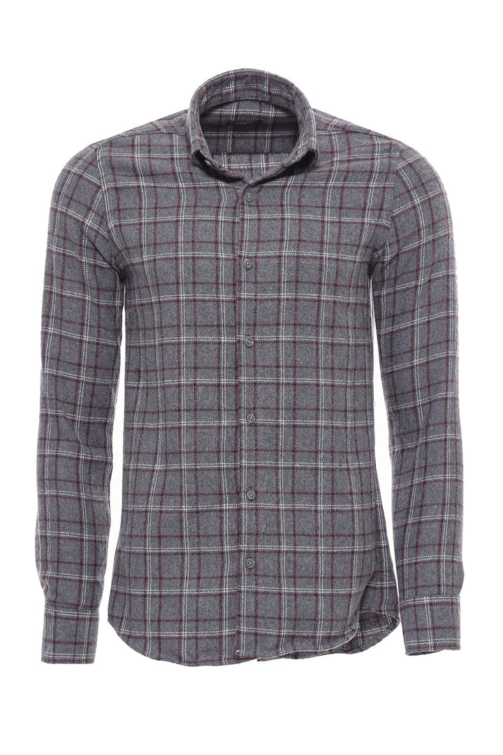 WSS Checked Grey Men Lumberjack Shirt  - Burlington