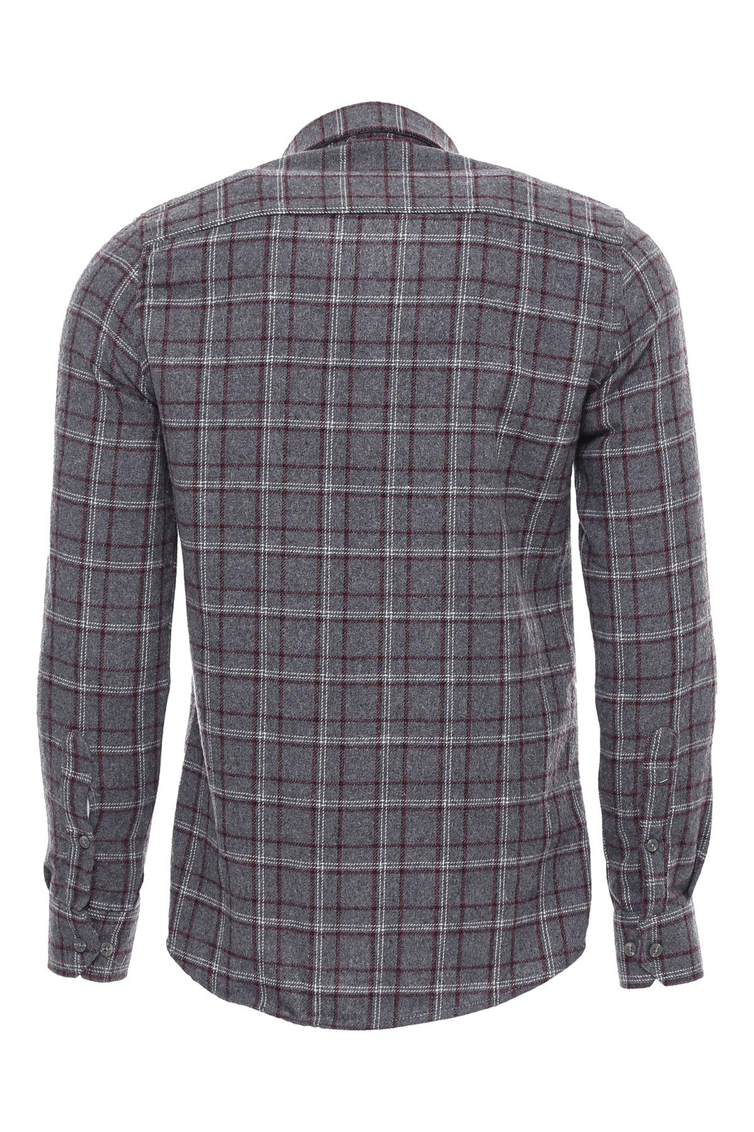 WSS Checked Grey Men Lumberjack Shirt  - Burlington