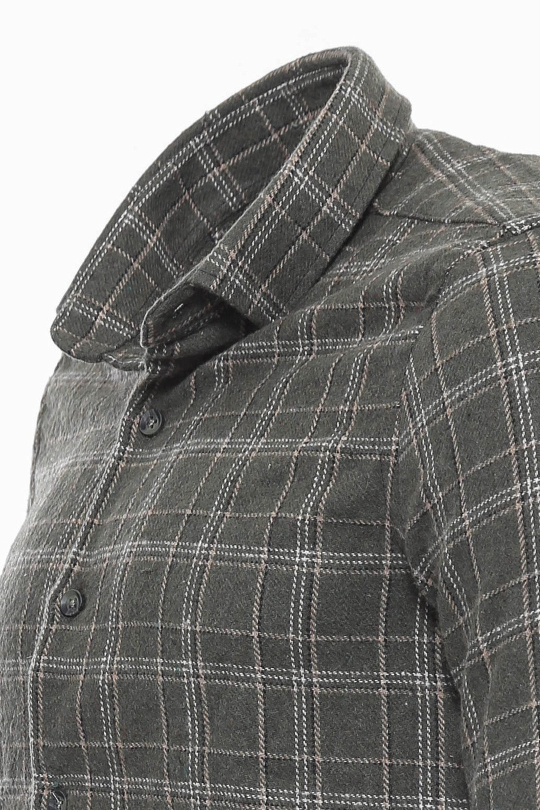 WSS Plaid Green Men Lumberjack Shirt  - Riviera Beach