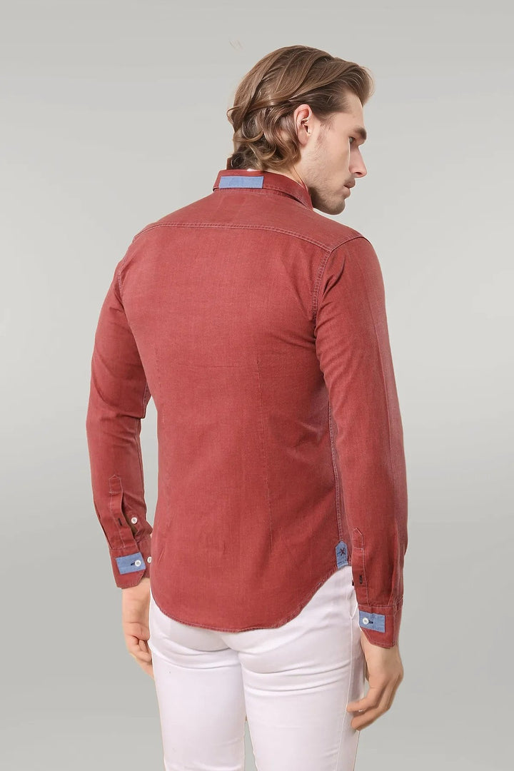 WSS Light Burgundy Shirt  - Singen