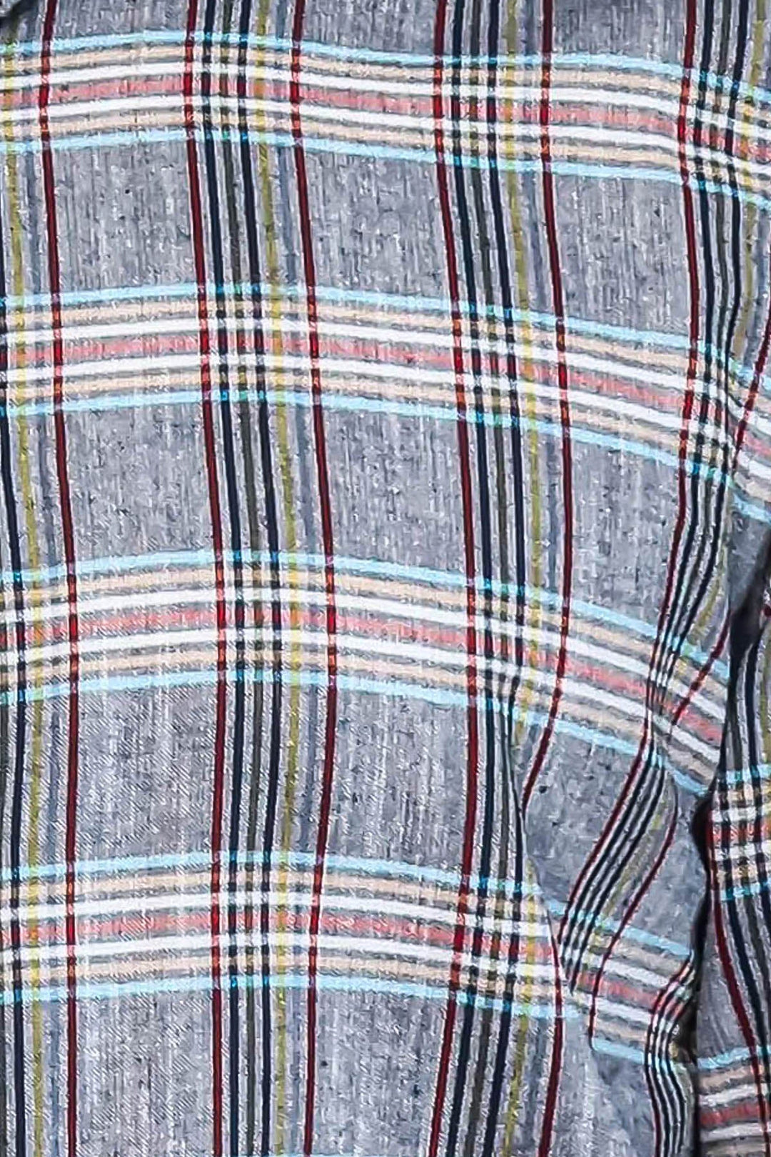 WSS Casual Blue Plaid Shirt  - Laindon