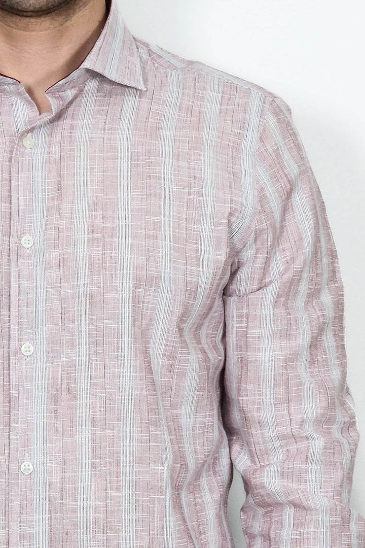 WSS Light Red Checked Shirt  - South Brunswick