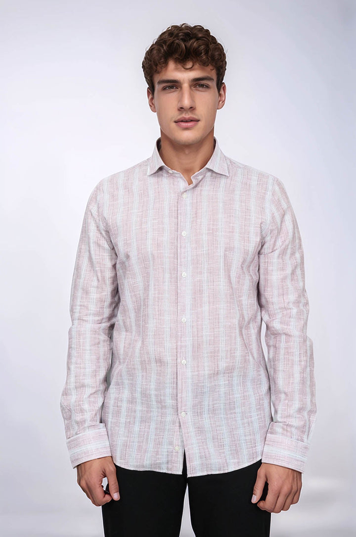 WSS Light Red Checked Shirt  - South Brunswick