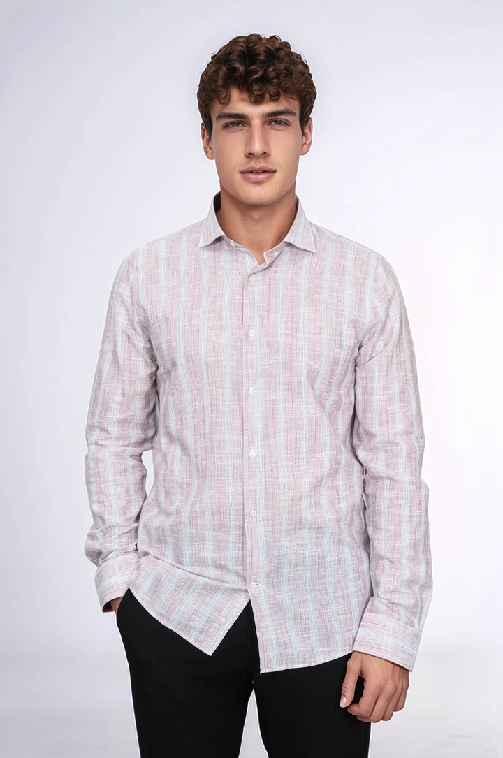WSS Light Red Checked Shirt  - South Brunswick