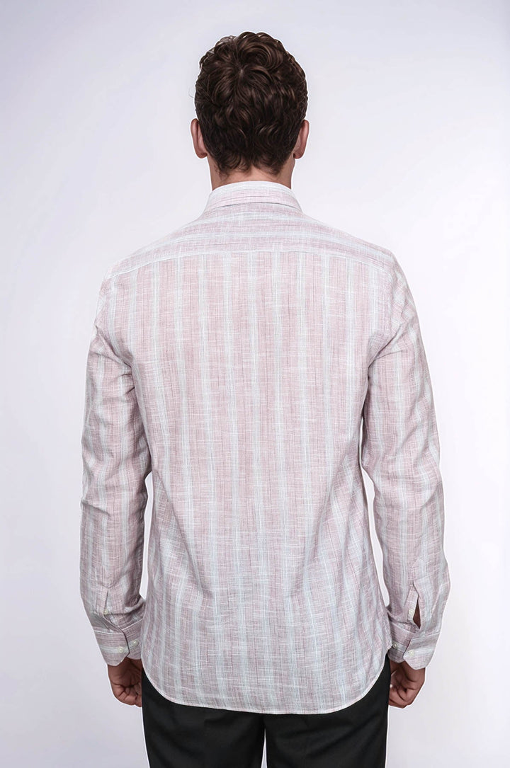 WSS Light Red Checked Shirt  - South Brunswick