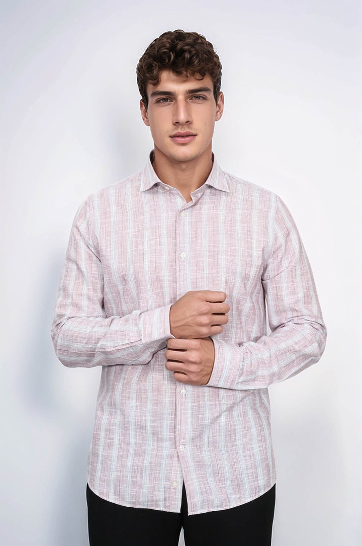 WSS Light Red Checked Shirt  - South Brunswick