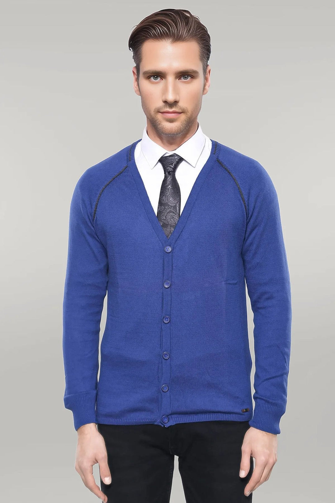 WSS Indigo Cotton Men's Knitwear  - Singen