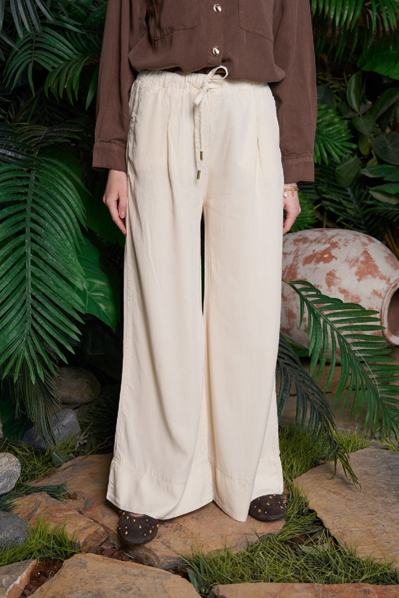 XLJ Elastic Waist Linen Pants - Post Falls