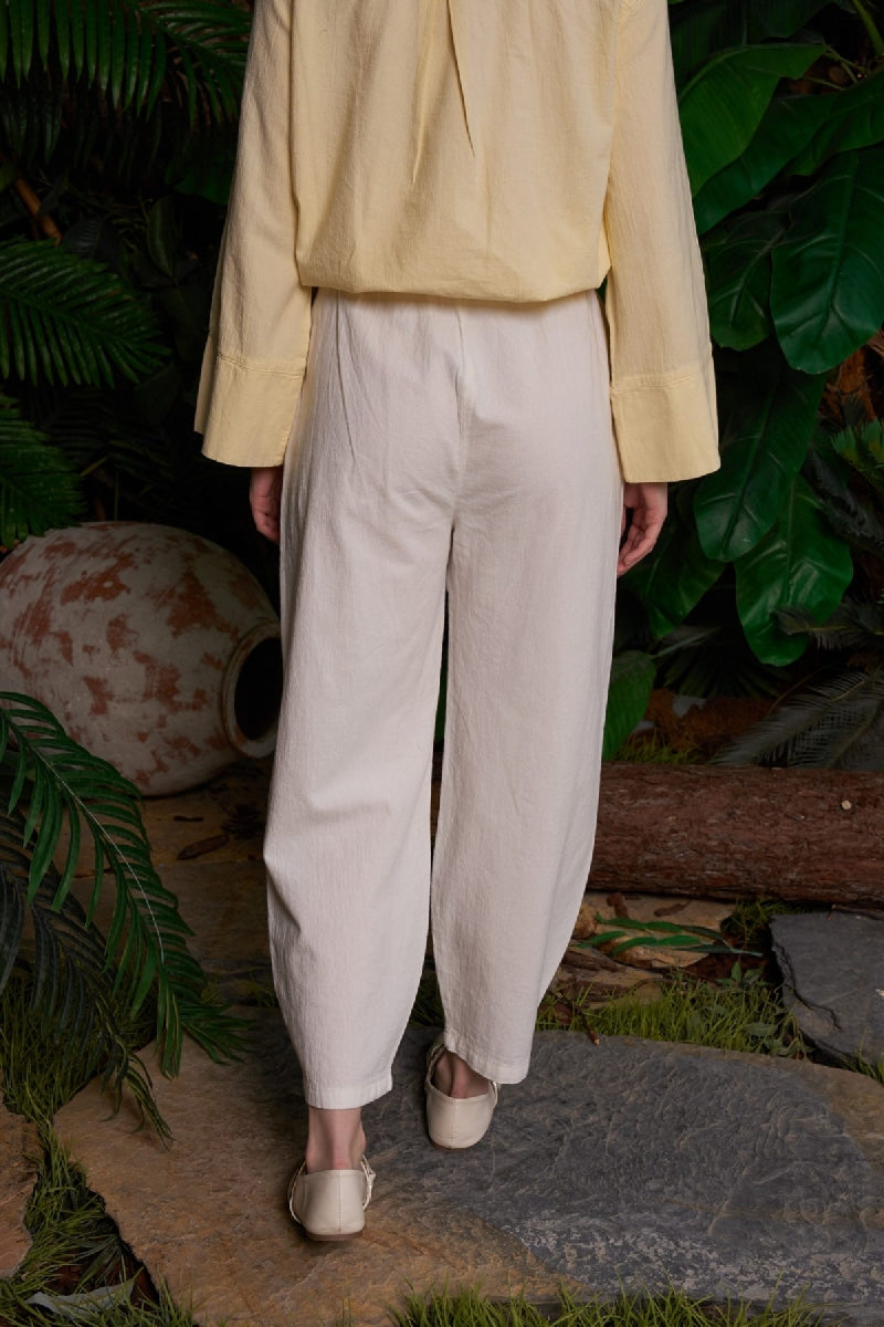 XLJ Baloon Linen Pants  - Slatina