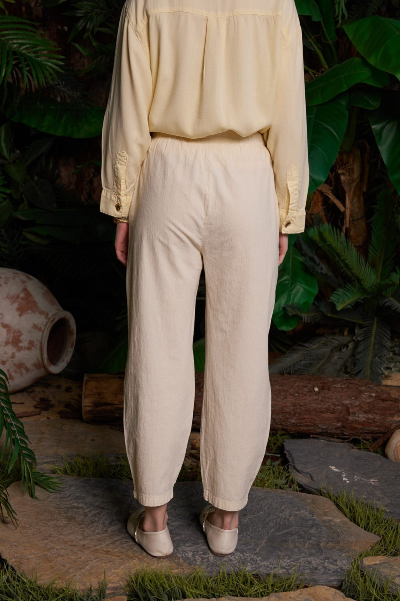 XLJ Baloon Linen Pants  - Cintalapa de Figueroa