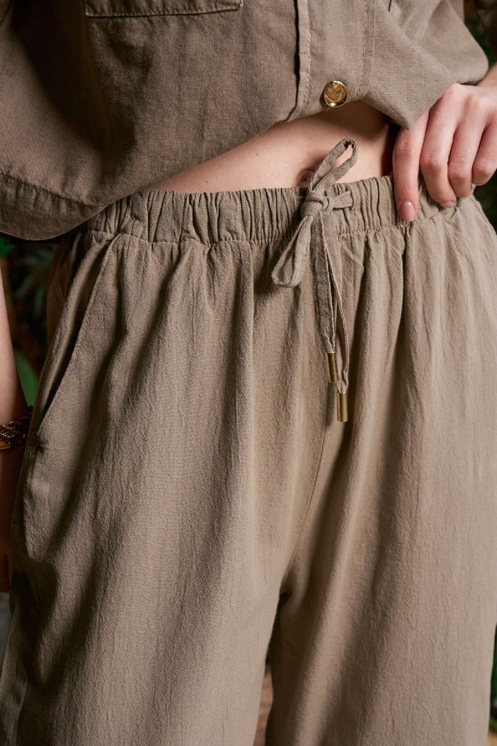 XLJ Baloon Linen Pants  - Victoria