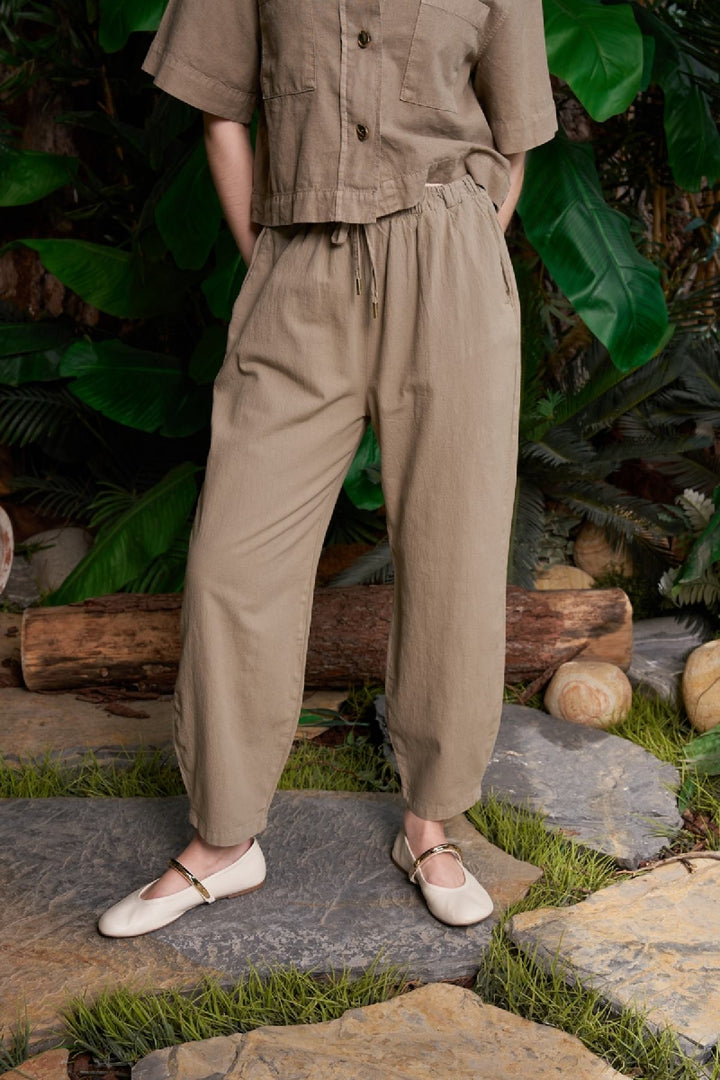 XLJ Baloon Linen Pants  - Victoria