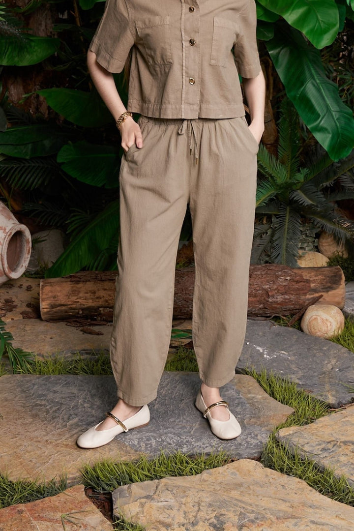 XLJ Baloon Linen Pants  - Victoria