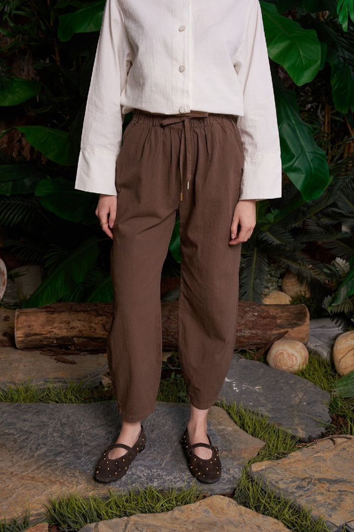 XLJ Baloon Linen Pants  - Rye