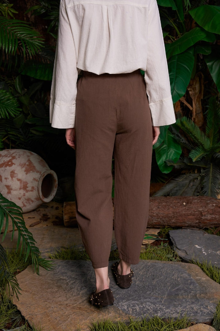 XLJ Baloon Linen Pants  - Rye