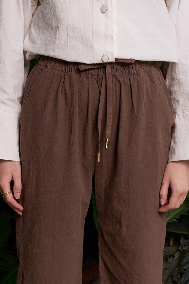 XLJ Baloon Linen Pants  - Rye
