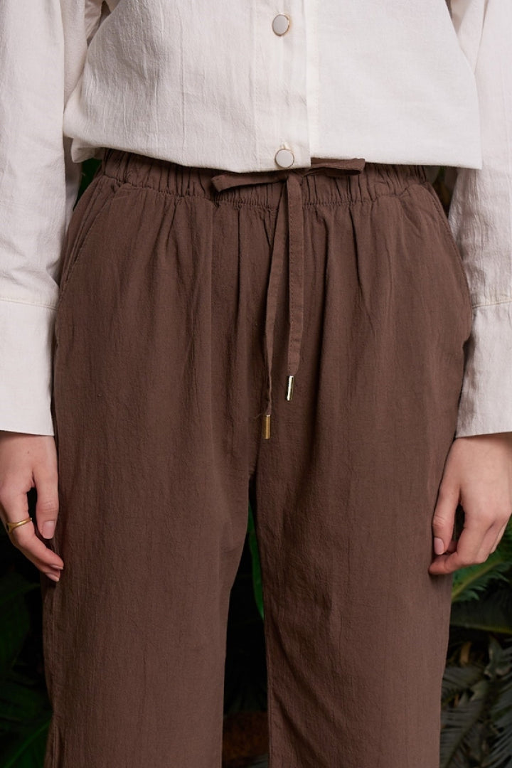 XLJ Baloon Linen Pants  - Rye