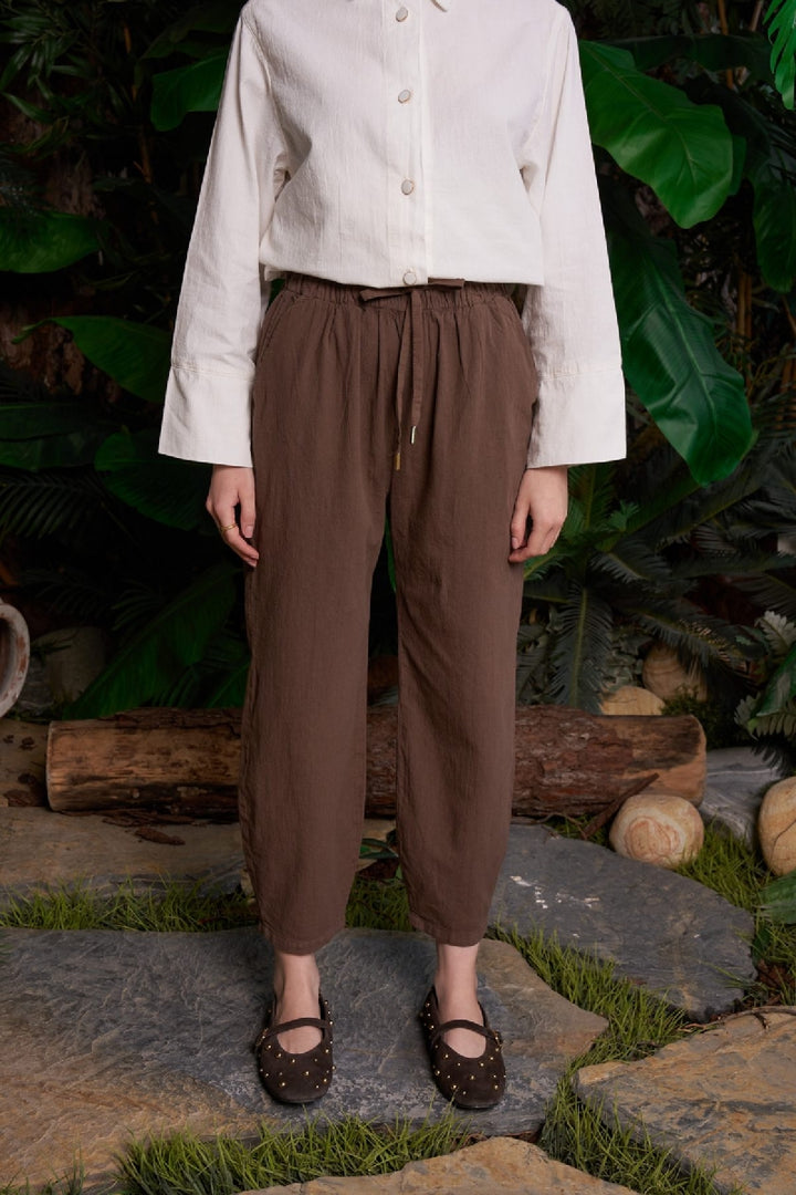 XLJ Baloon Linen Pants  - Rye