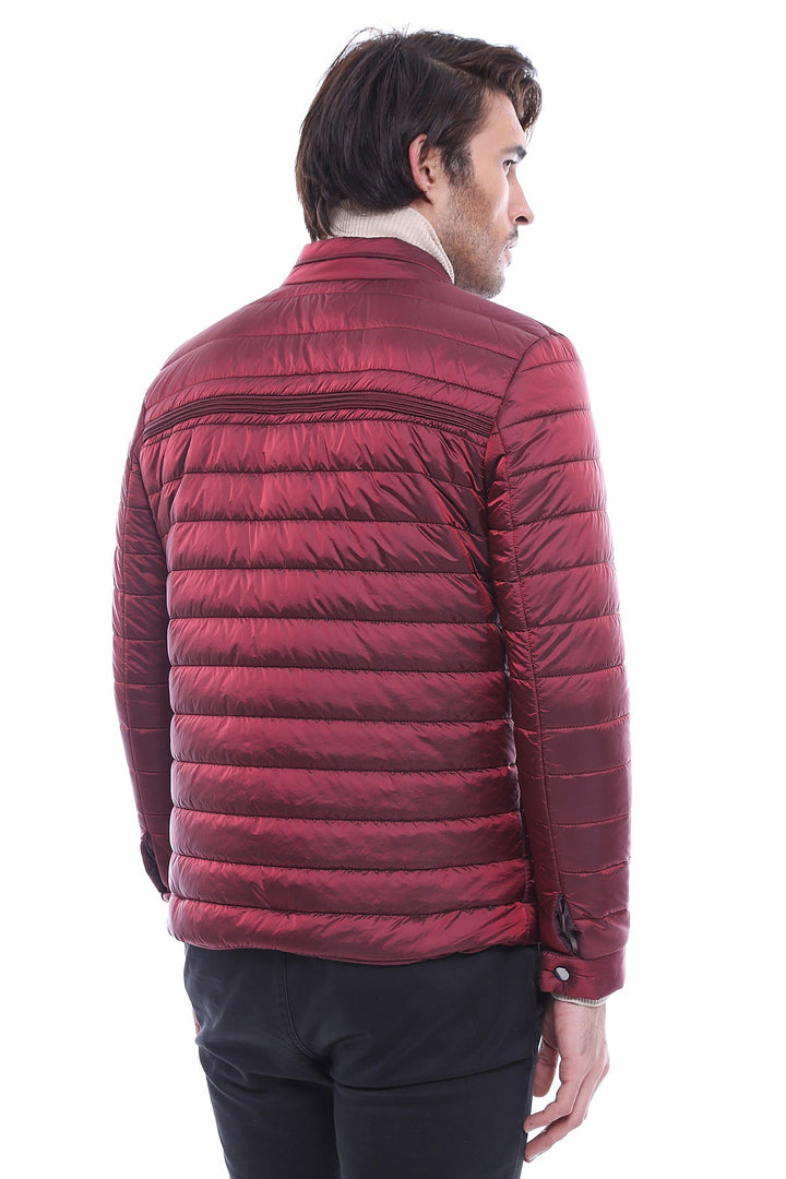 WSS Burgundy Down Men Coat  - San Jose