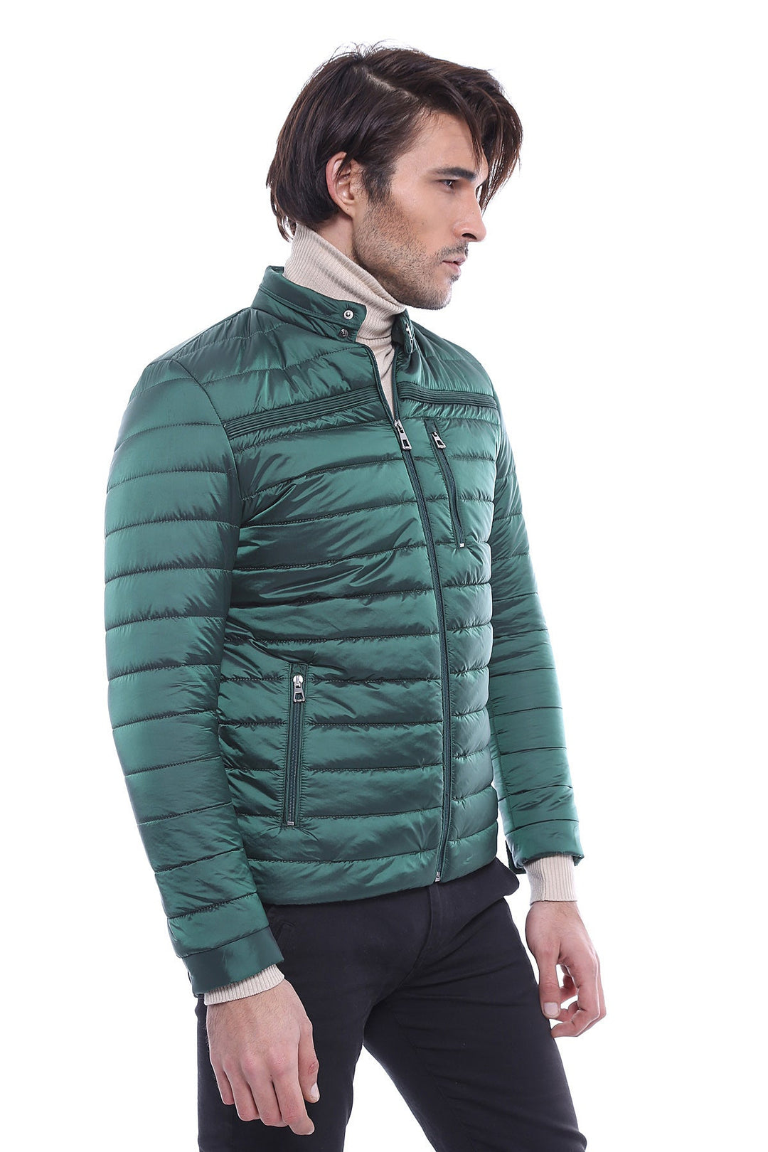 WSS Green Down Men Coat  - Napa