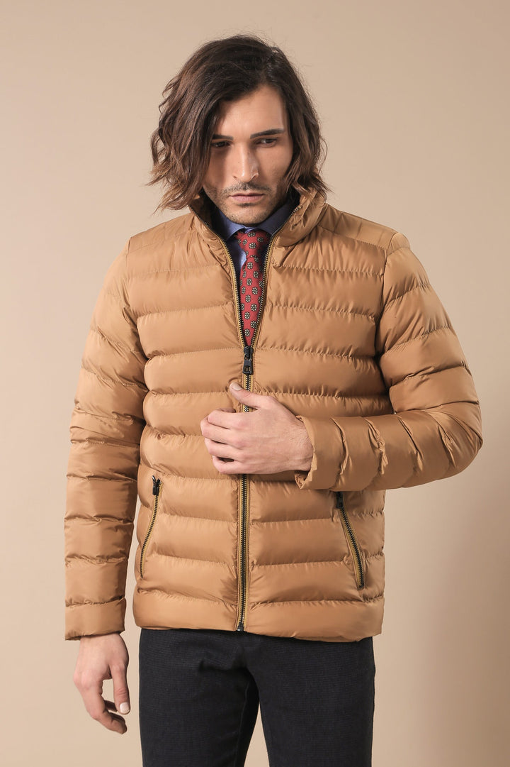 WSS Camel Short Men Down Jacket  - Weert