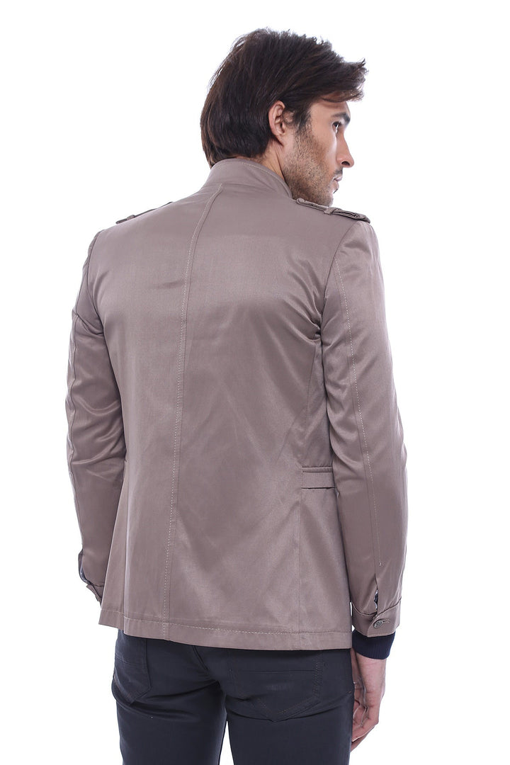 WSS Men's Beige Trench Coat  - Mildura