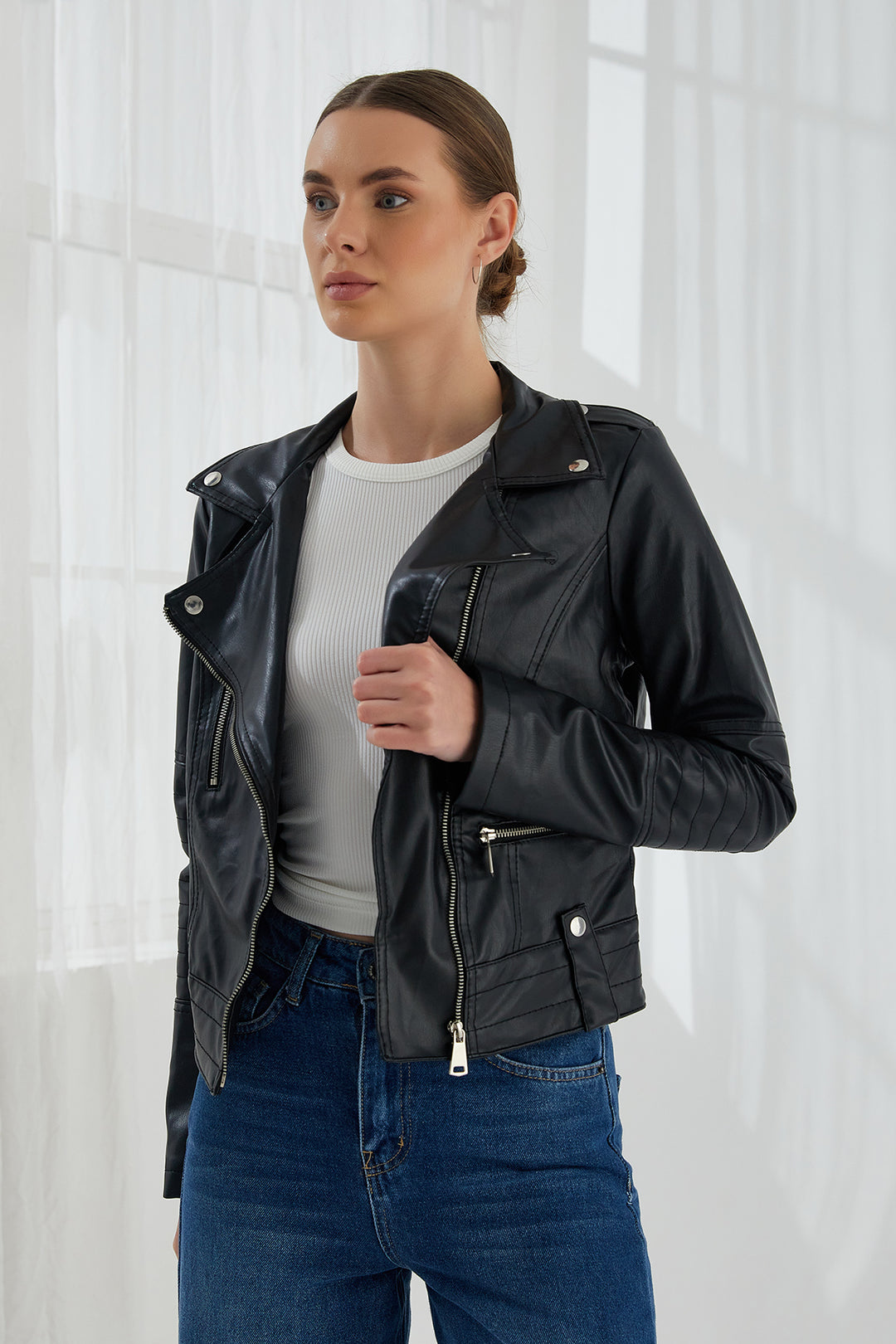 MPL Women's Leather Jacket 1025 - Lida