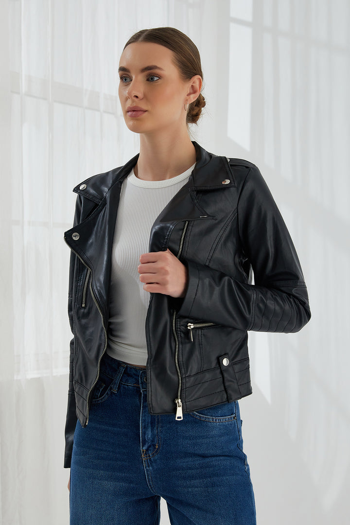 MPL Women's Leather Jacket 1025 - Lida