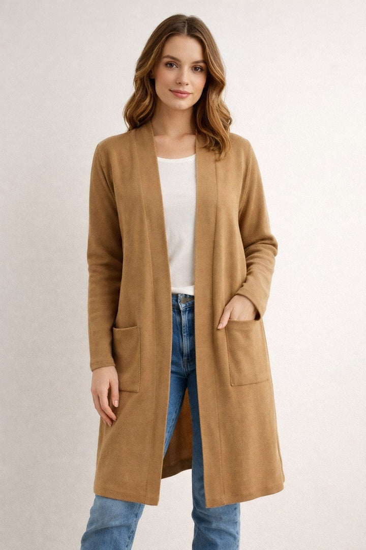 MPL Woman's Pocketed Long Cardigan 4341 - Igualada