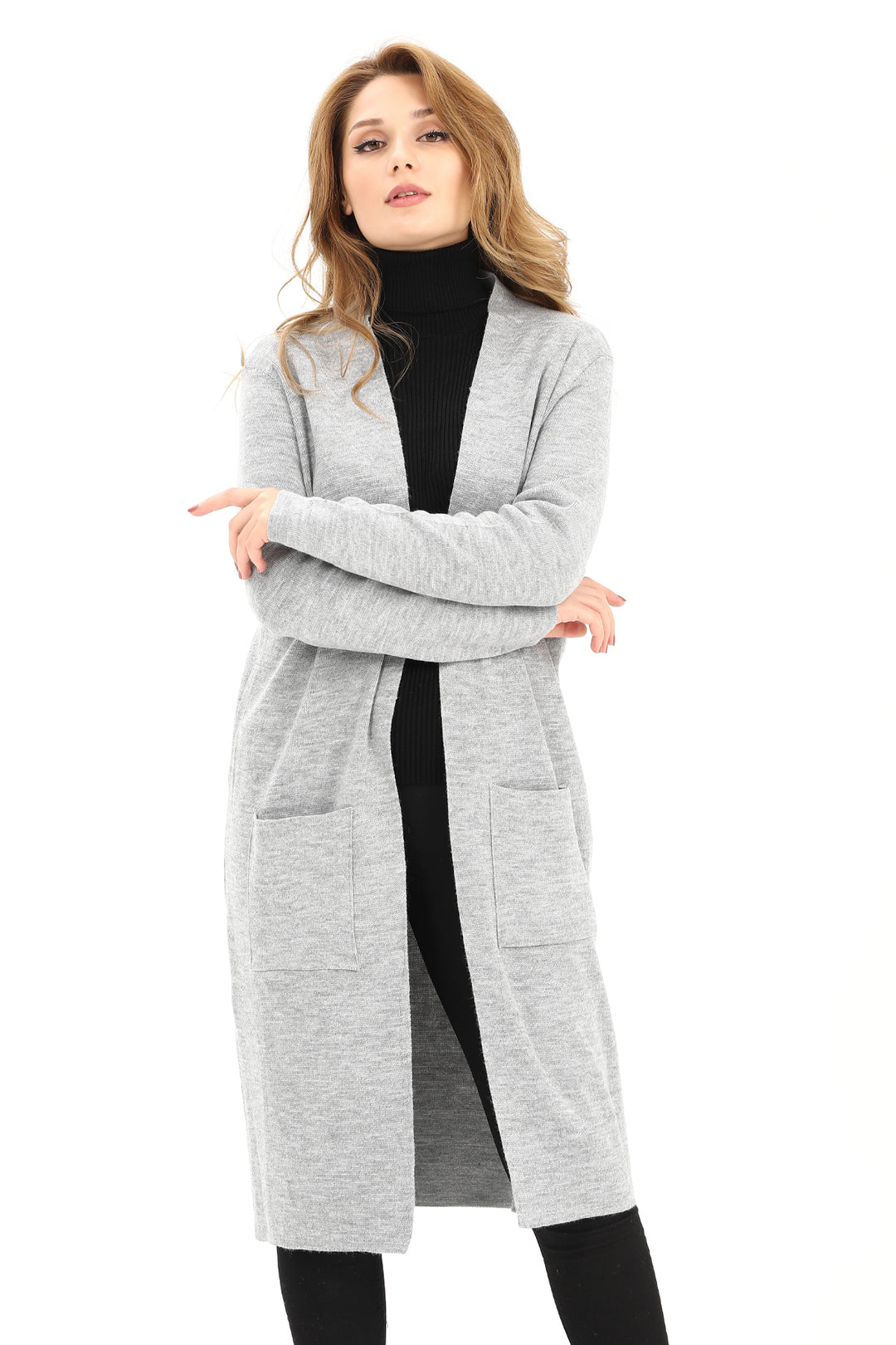 MPL Woman's Pocketed Long Cardigan 4341 - Haverford