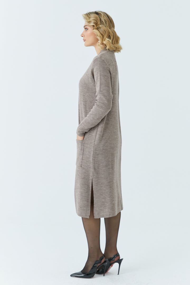 MPL Woman's Pocketed Long Cardigan 4341 - Grenoble