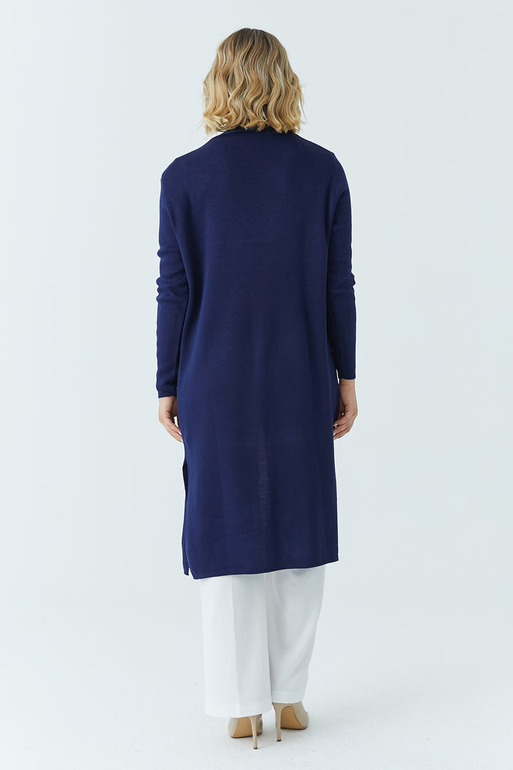 MPL Woman's Pocketed Long Cardigan 4341 - Landau